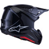 Alpinestars #8301426-1180-M - SM7 Helmet - Solid - Gloss Black - Medium