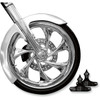 RC Components #FNDRKT14-23RCB - Phantom Front Fender Kit with Black Adapters - For 23" Wheel