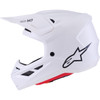 Alpinestars #8301426-2180-L - SM7 Helmet - Solid - Gloss White - Large