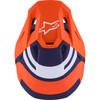 Alpinestars #8301826-408-L - SM7 Helmet - Core - Matte Orange/Blue - Large