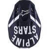 Alpinestars #8302226-1121-XL - SM7 Helmet - Dasher - Matte Black/White - XL