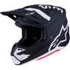 Alpinestars #8302226-1121-XXL - SM7 Helmet - Dasher - Matte Black/White - 2XL
