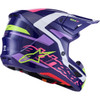 Alpinestars #8302426-3142-M - SM7 Helmet - Deed - Gloss Purple/Pink - Medium