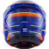 Alpinestars #8302626-7254-XS - SM7 Helmet - Cast - Gloss/Blue/Pink/Yellow Fluo - XS