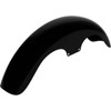Klock Werks #KWF-02-0492 - Klub Front Fender - Black - 19" - HD Softail