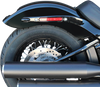 Fender and Frenched-In LED License Plate Kit - Gloss Black Frame - FXBB
