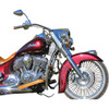 Klock Werks #KWF-04-0400 - Klassic Front Fender - Black - 16"-19" - Indian Roadmaster/Chief