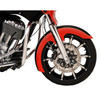 Klock Werks #KWF-04-0460 - Slicer Front Fender - 16"-19" - Indian '14-'25
