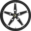 Coastal Moto #3D-DAY213BC-ABST - Wheel - Daytona - Front - Dual Disc/with ABS - Black Cut - 21x3.5