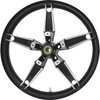 Coastal Moto #3D-DAY213BC - Wheel - Daytona - Front - Dual Disc/without ABS - Black Cut - 21x3.5