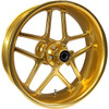 RC Components #176-140G-RB - Wheel - Laguna - Rear - Single Disc/without ABS - Gold - 17x6.25