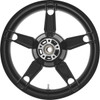 Coastal Moto #3D-DAY185SB - Wheel - Daytona - Rear - Single Disc/without ABS - Black - 18x5.5