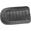Mustang #78190 - Fender Bib - Tuck and Roll - Black - HD Softail