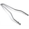 Cycle Visions #CV-8003 - Sissy Bar Stick - Chrome - 18" Attitude - Wide