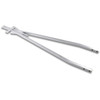Cycle Visions #CV-8011 - Sissy Bar Stick - Chrome - 30" Daggertude - Narrow