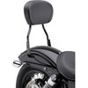 Cobra #602-1303B - Round Sissy Bar - Standard - Black - Sportster