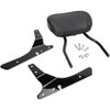 Cobra #602-1303B - Round Sissy Bar - Standard - Black - Sportster