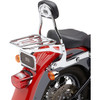 Cobra #602-2001 - Backrest Kit - 14" - Chrome - Softail