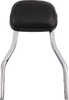 Backrest Kit - 14" - Chrome - Dyna