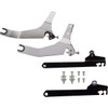 Cobra #602-2024 - Backrest Kit - 11" - Chrome - Dyna