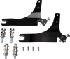 Cobra #602-2031B - Backrest Kit - 11" - Black - FLSB