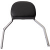 Cobra #602-2031 - Backrest Kit - 11" - Chrome - FLSB