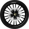 Coastal Moto #PKG-ATL213SB-24ABST - Atlantic Front Wheel - Black (21") | Rotor (12.6) | Dunlop AE Tire (130/60B21)