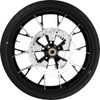 Coastal Moto #PKG2-MAR213BC-ABST - Marlin Front Wheel - Black Cut (21") | Rotors (11.8") | Dunlop AE2 Tire (130/60B21)