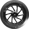 Coastal Moto #PKG-HURR-187T-SB - Hurricane 3D Rear Right Wheel - Black (18") | Falken Tire (215/45ZR18)