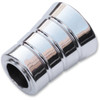 Accutronix #FL227-TGC - Heel Spacer Eliminator - Grooved - Chrome
