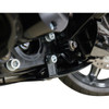 Thrashin Supply CO. #TSC-3034-1 - Skid Plate - Carbon Fiber/Gloss - With Black Brackets - FLHX/FLTRX
