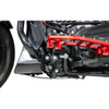 Thrashin Supply CO. #TSC-3034-1 - Skid Plate - Carbon Fiber/Gloss - With Black Brackets - FLHX/FLTRX