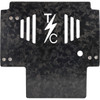 Thrashin Supply CO. #TSC-3035-1 - Skid Plate - Carbon Fiber/Forged - With Black Brackets - FLHX/FLTRX