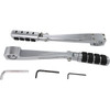 Rivco Products #HD003 - Adjustable Frame Mount Peg - Chrome - 1.25"