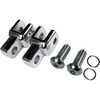 LA Choppers #LA-7202-00 - Foot Peg Relocator - Chrome
