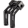 Arlen Ness #520-066 - Wayback Risers - 7" - Softail - Black