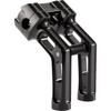 Arlen Ness #520-066 - Wayback Risers - 7" - Softail - Black
