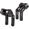 Arlen Ness #520-066 - Wayback Risers - 7" - Softail - Black