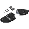 Ciro #61405 - Twin Rail Foot Pegs - With Mount - Chrome