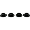 Kodlin USA #K55126 - Riser Bushings - Solid - Black - VVT