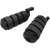 Drag Specialties - Soft-Ride Foot Pegs - Large - Black - FX/XL