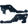 PSR #12-03655-22 - Anthem Pro Adjustable Lever Set for Harley Models - Black