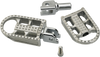 Mushman Step Footpegs - Polished - Softail