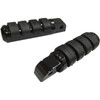 Drag Specialties - Soft Ride Foot Pegs - Large - Black - FL/FX