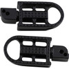 Biltwell #7002-201-04 - Mushman Foot Pegs - Standard - Black Electroplated