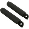 Rough Crafts #RC-400-006 - Passenger Pegs - Black - Knurled