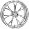 Performance Machine (PM) #1202-7106R-PARAJ-CH - Wheel - Paramount - Front - Dual Disc/without ABS - Chrome - 21x3.5 - '08+ FL