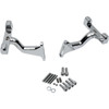Drag Specialties - Passenger Footboard Mount - Chrome - Raised