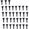 Arlen Ness #06-846 - Floorboard Rubber Inserts - Deep Cut - Driver