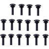Arlen Ness #06-847 - Floorboard Rubber Inserts - Deep Cut - Passenger